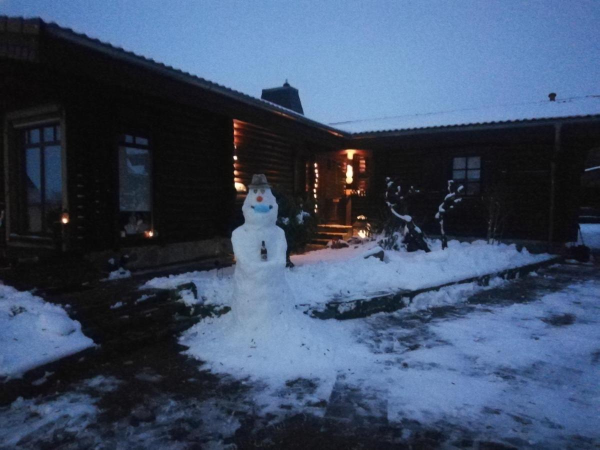 Ferienwohnung Blockhaus Juka Vinningen المظهر الخارجي الصورة